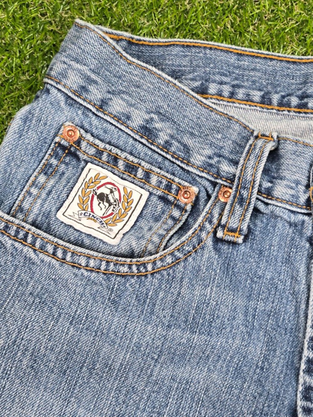 Cinch White Label Jeans Mens 27x32 Relaxed Fit Straight Leg Western Cowboy Rodeo